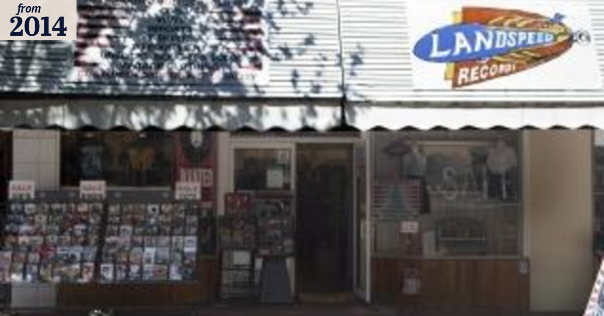 Independent record store a favourite long player