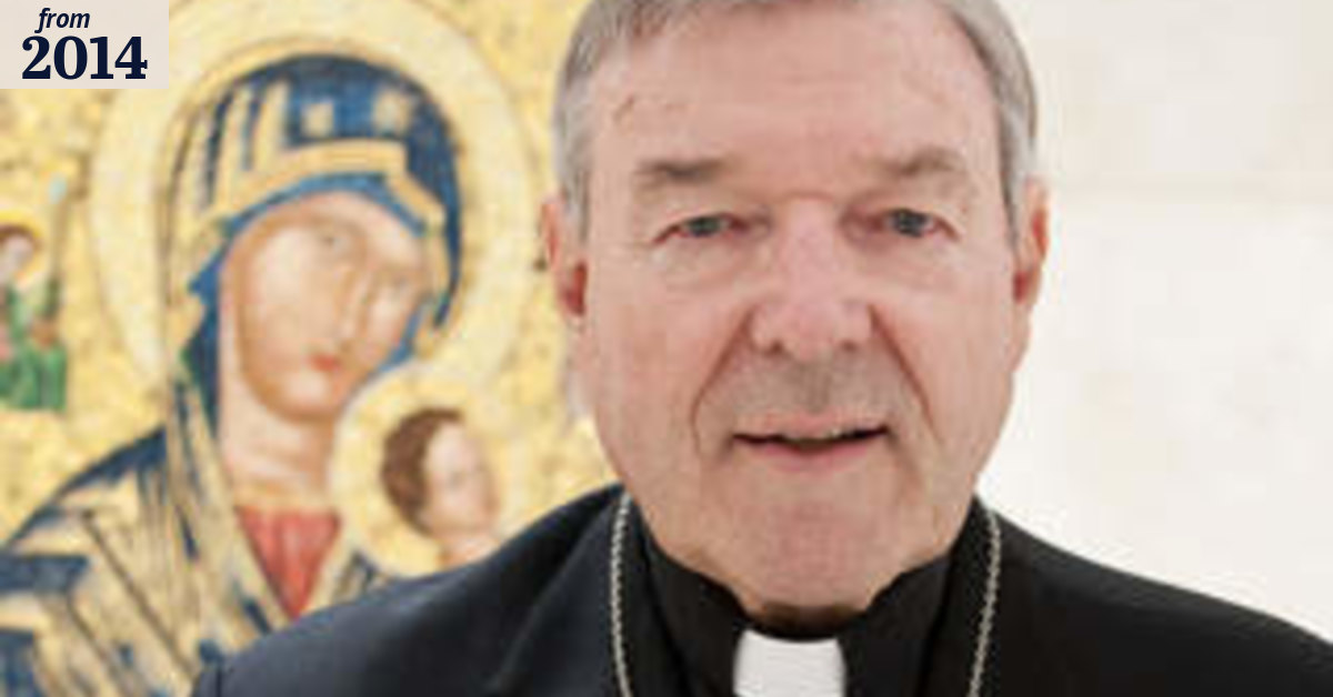 George Pell's departure 'solves two problems'