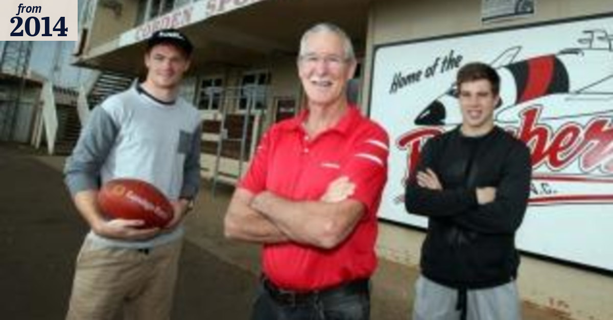 Cobden's latest crop proving the power of footy's roots