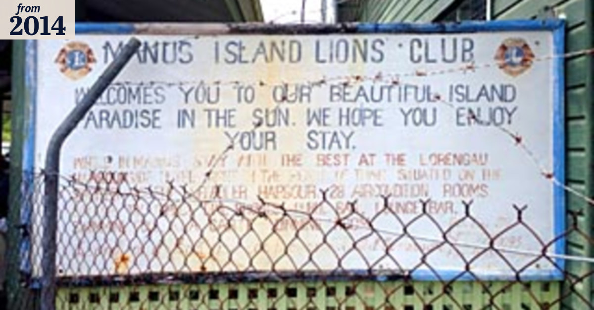 Processing frozen before Manus Island riot began: secret tape