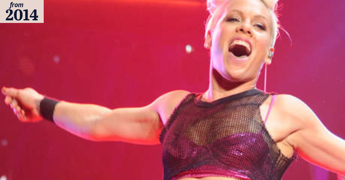 Pink pulls off double act with this year's top album