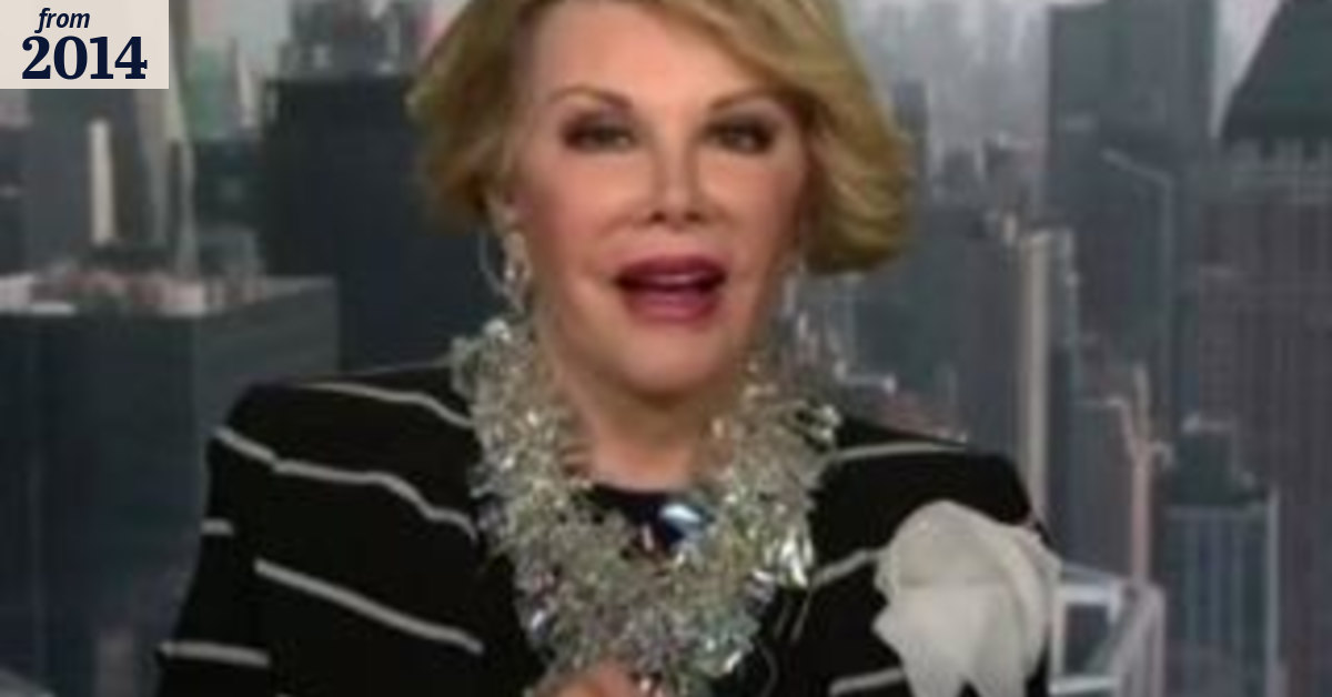 Joan Rivers storms out of CNN interview over 'hostile' questions