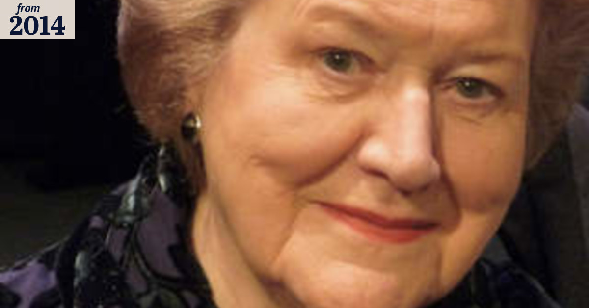 Patricia Routledge is keeping up her stage appearances
