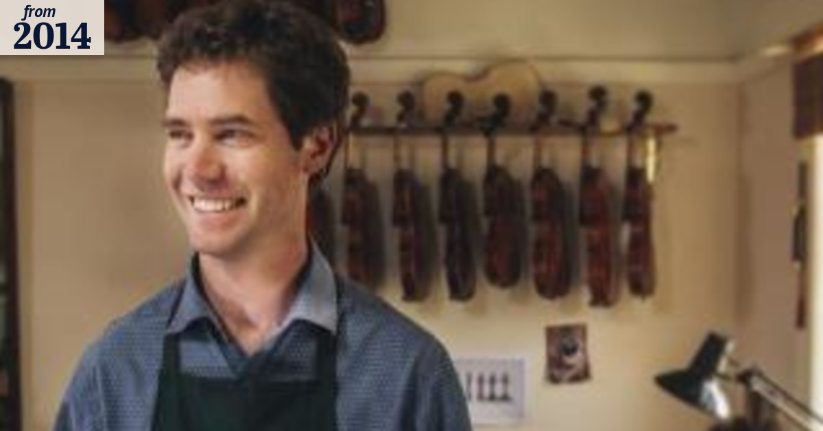 Hugh Withycombe and the art of making violins in Australia