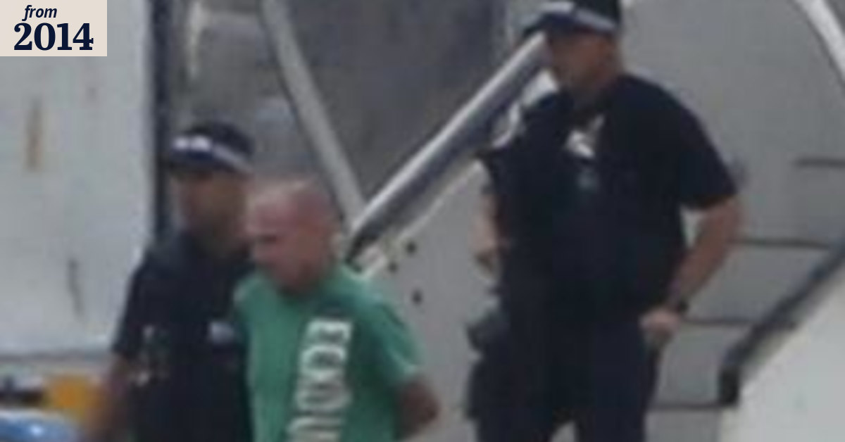 Man arrested for hoax bomb threat on plane escorted by fighter jet to ...