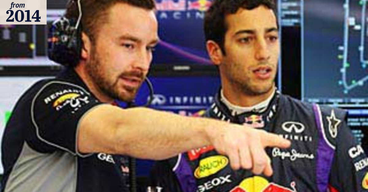 The men behind Ricciardo