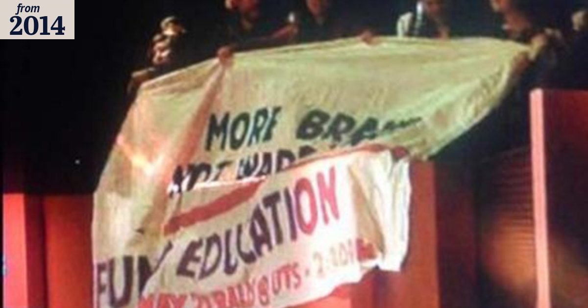 Q&A protest 'not unlike Parliament House', says ABC director of ...