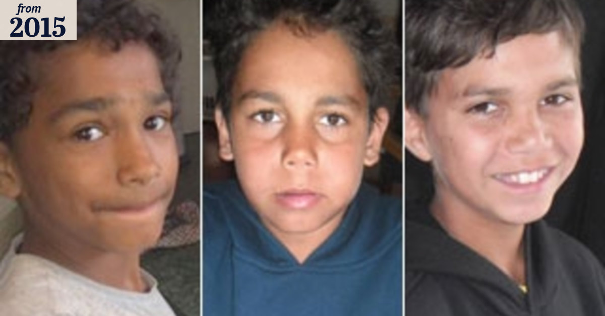 Ten days on, three young Perth boys still missing