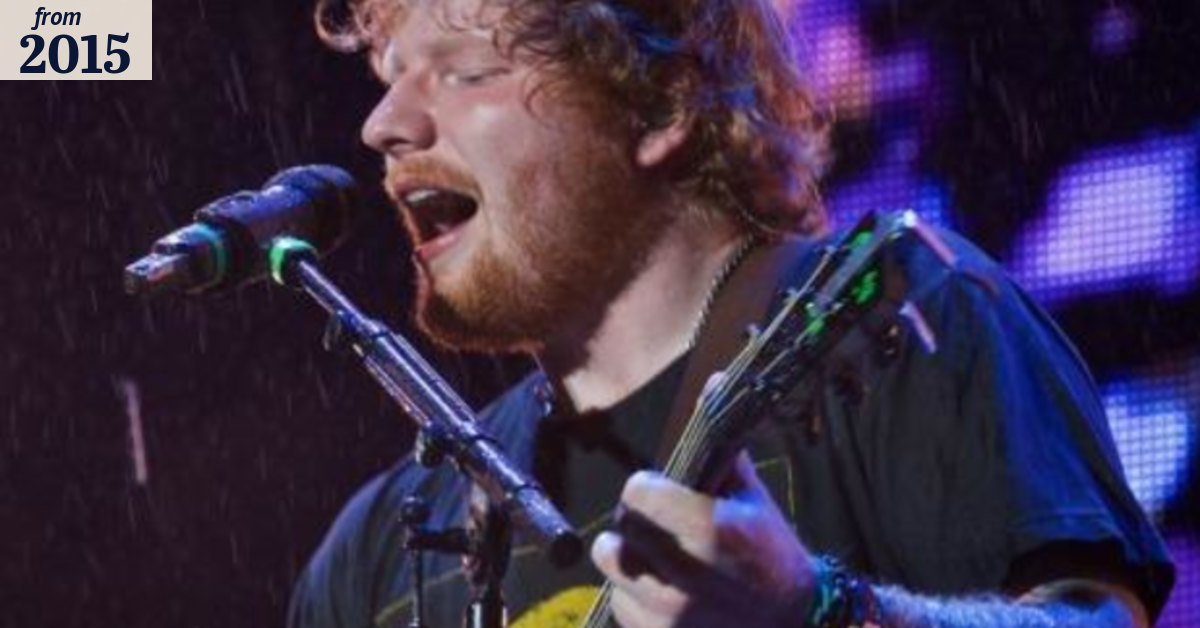 Ed Sheeran review: British singer-songwriter delivers first-class pop ...