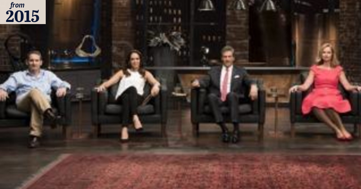 Reality TV show Shark Tank is where entrepreneurs sink or swim