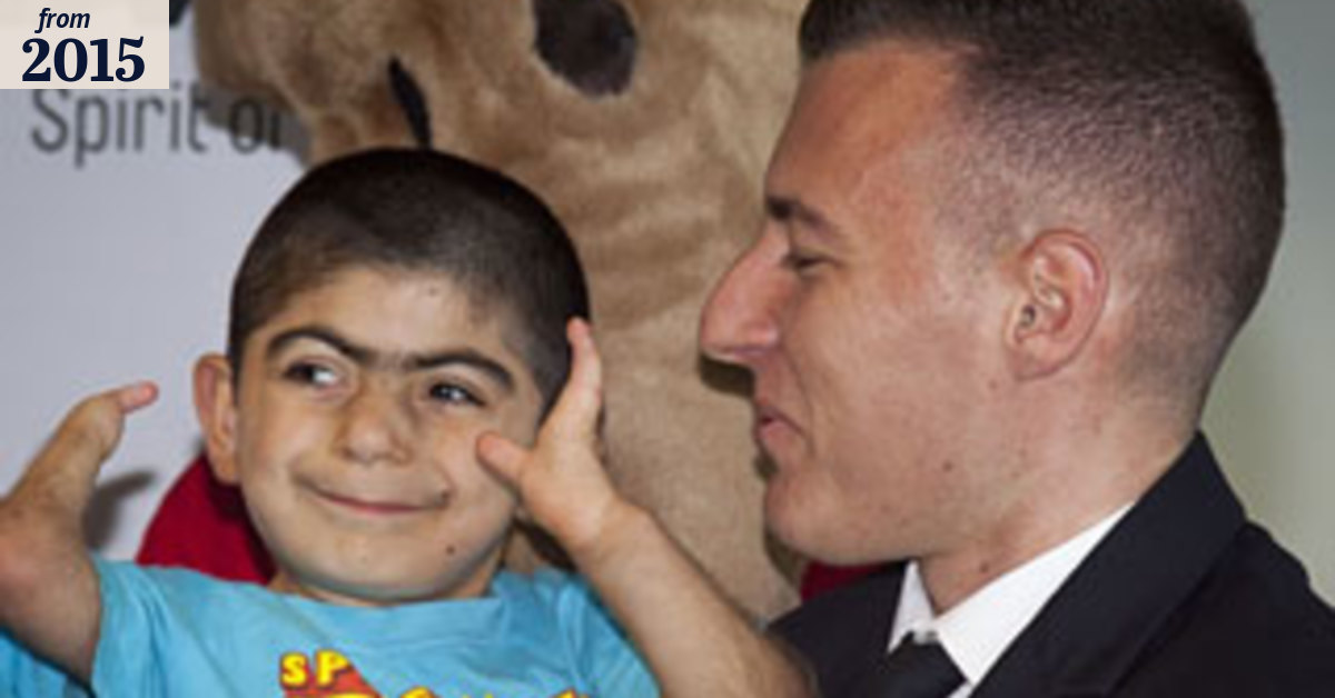 Kalparrin kids get sky high on charity flight