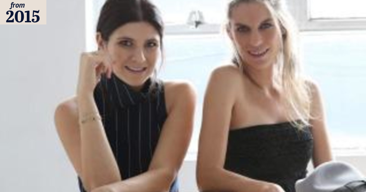 Favourite things: designers Bec Cooper and Bridget Yorston