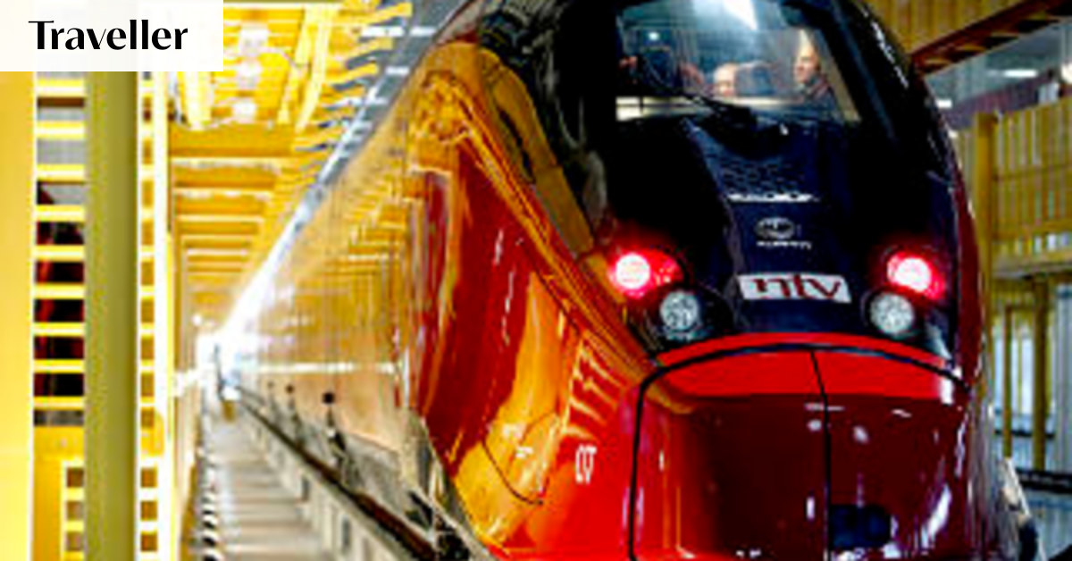 Italy unveils new 'Ferrari' high-speed trains