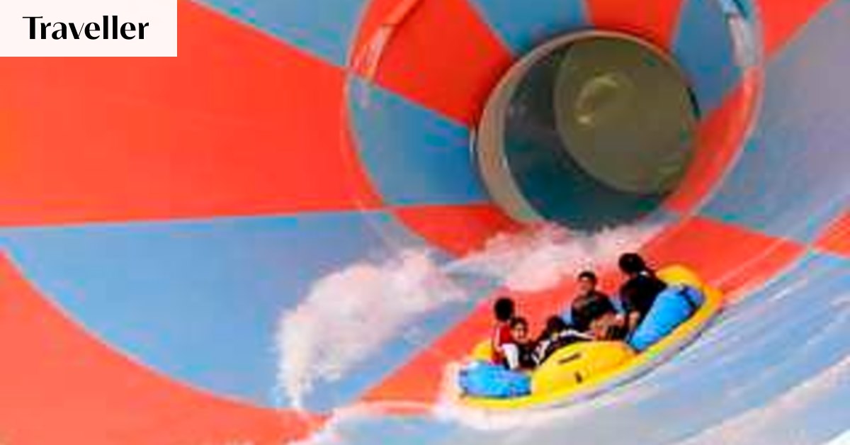 Water way to ride and slide