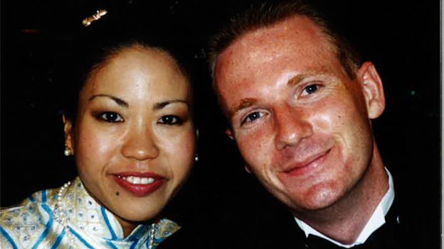 Peteris and his wife Caroline met as law students and were married in 2000.