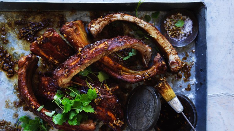 Spiced pork spare ribs recipe