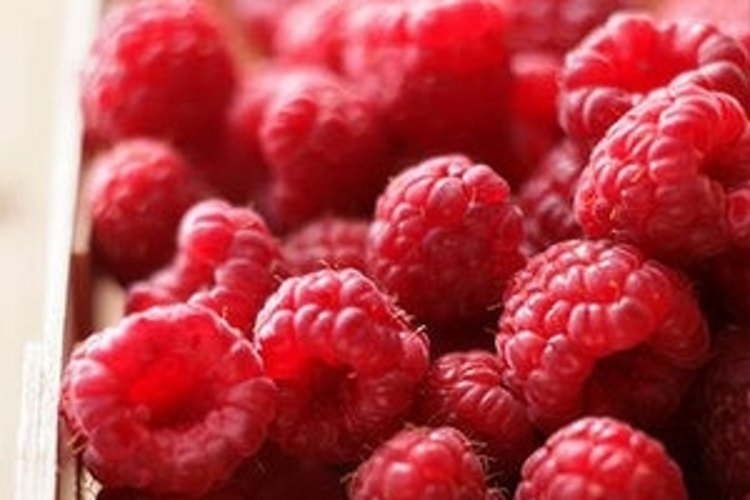 Raspberries, one of the highlights of summer.