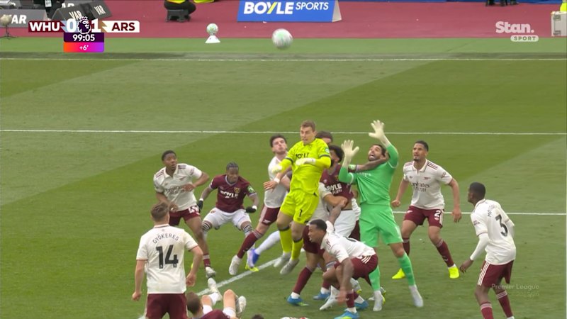 Arsenal buoyed by massive VAR decision