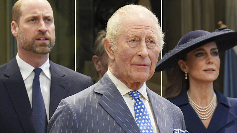 Royal family’s united front for Commonwealth Day service