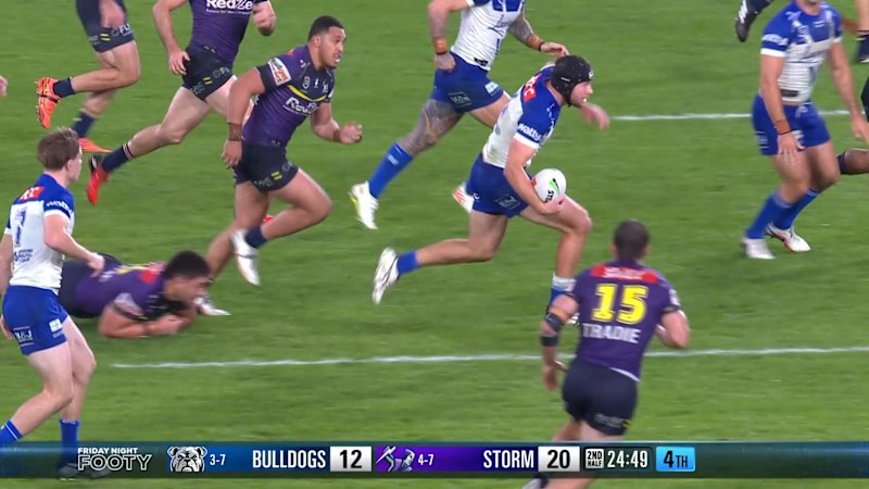 Dogs score on back of Burton line break