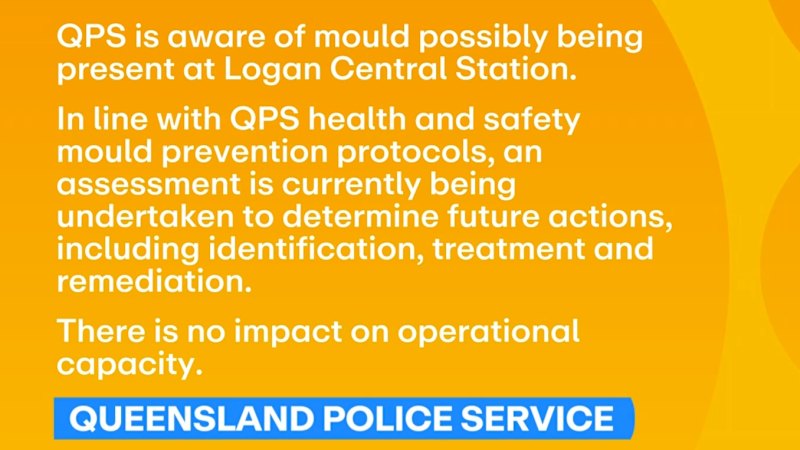 Logan police station faces closure over black mould