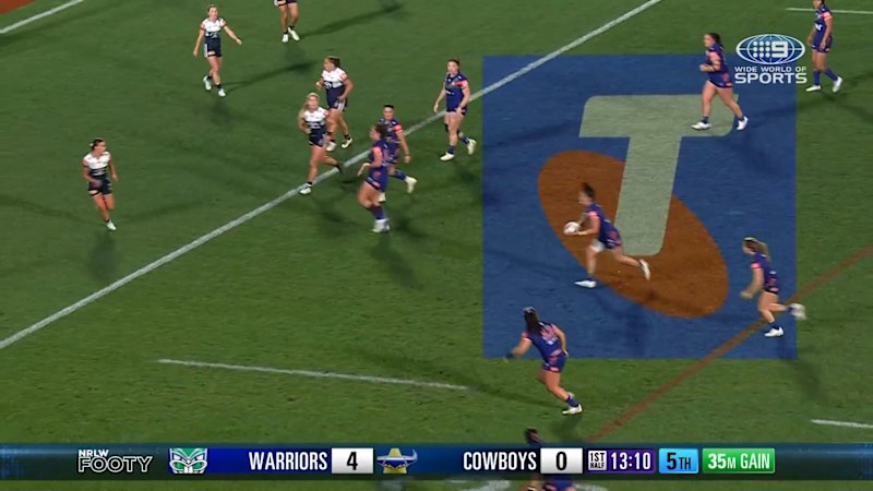 Warriors capitalise on Cowboys blunder