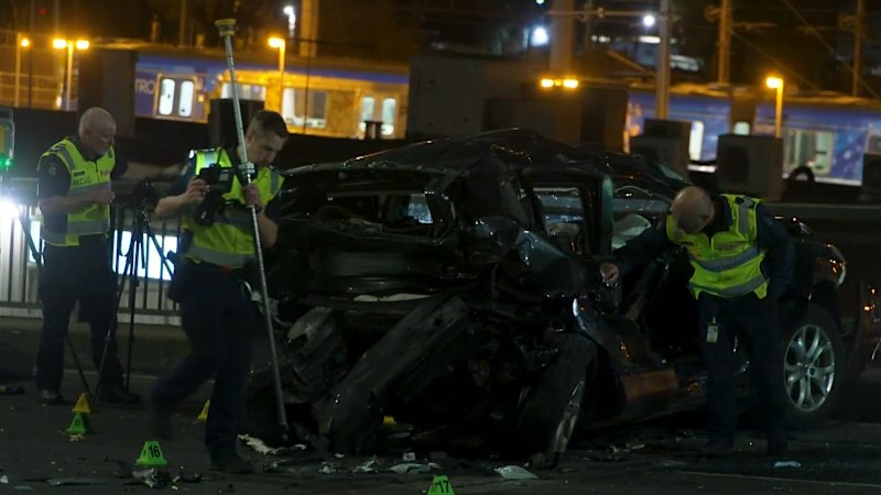 Driver arrested after toddler killed in four-car crash