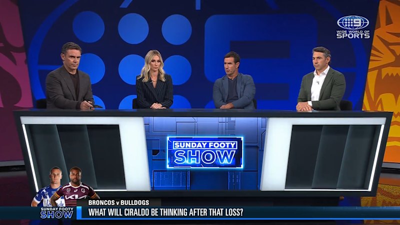 'I don't think he's a halfback': Joey on Galvin