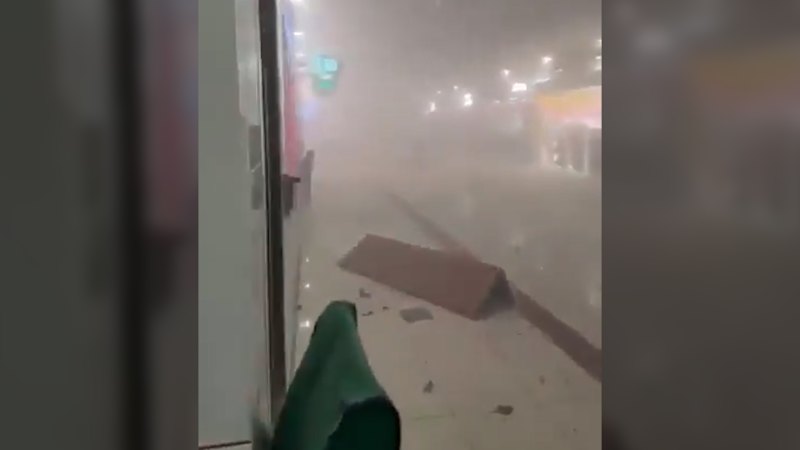 One person killed at major airport as Iran conflict continues