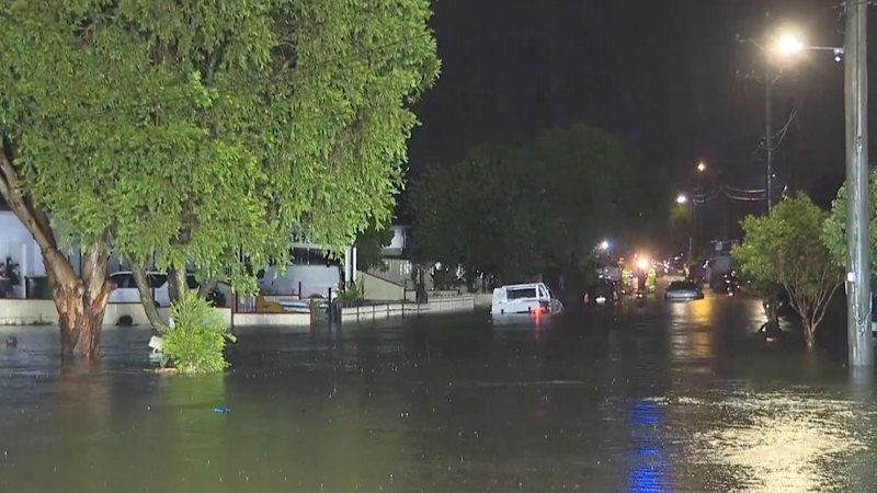 Sydney hit by extreme weather