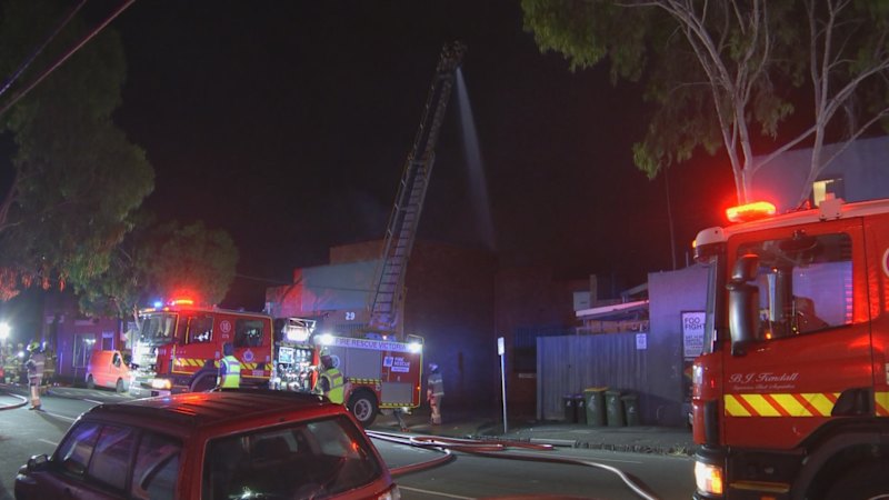 Cause of Melbourne factory fire under investigation