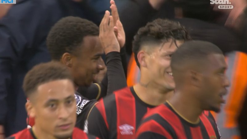 Bournemouth stun City with first goal