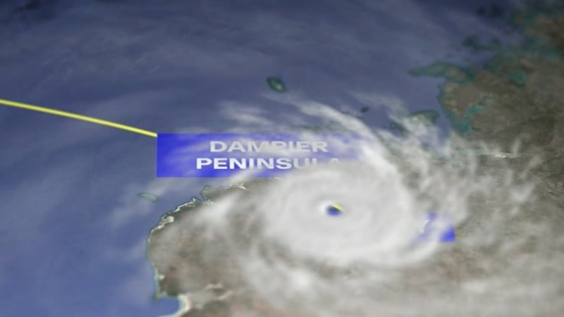 Tropical Cyclone Luana crosses WA coast as Category 2 storm
