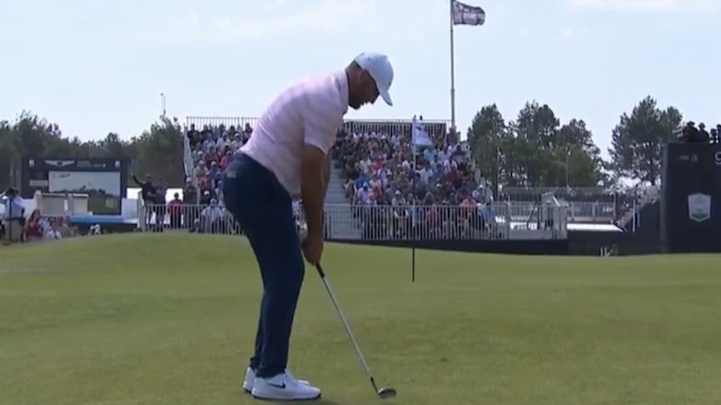 Scheffler crashes out of contention