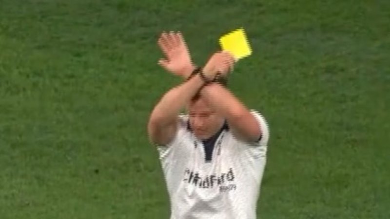 France go down a man