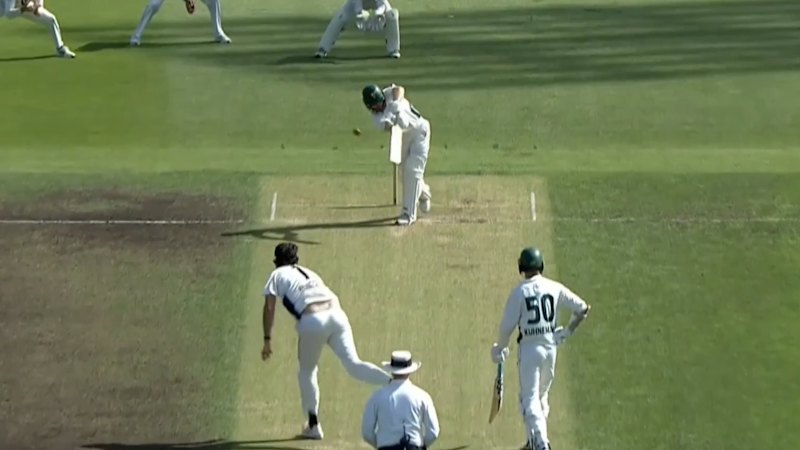 'Beauty' traps Tassie batter in front