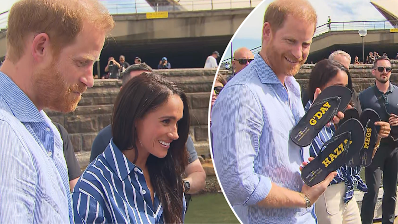 Prince Harry and Meghan gifted pairs of thongs