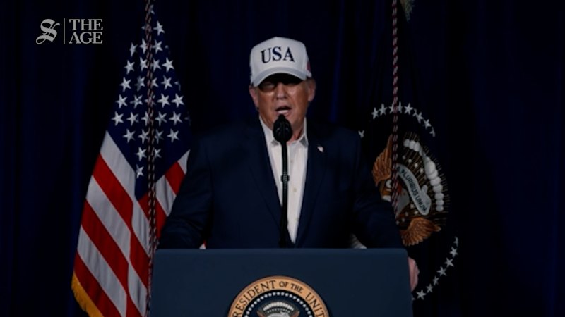 Trump says US carrying out 'major combat operations' in Iran