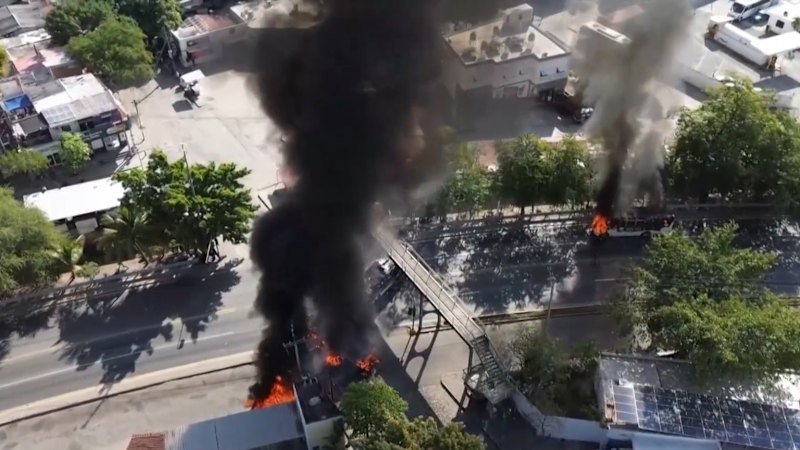 Dozens killed in Mexico after drug lord's death