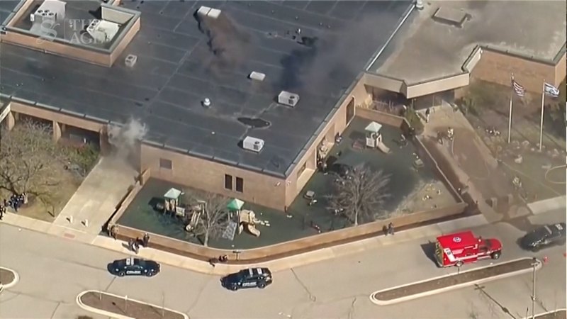 Suspect dead after ramming car into Michigan synagogue