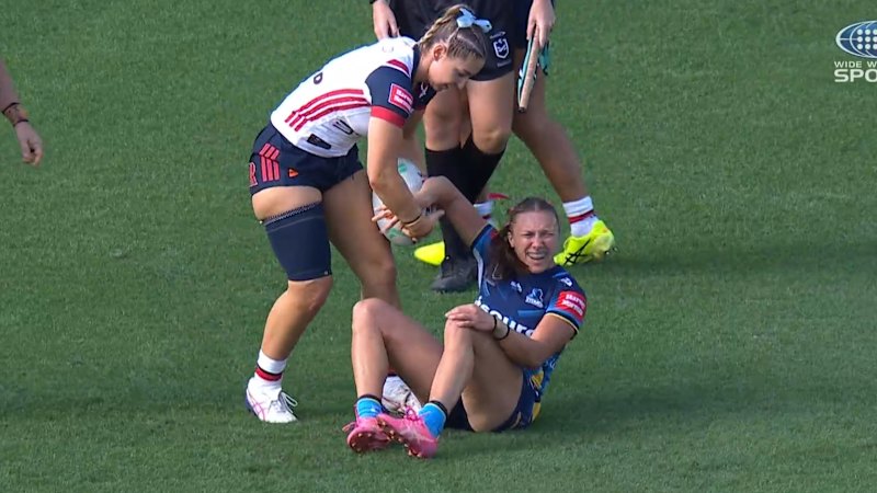 Rugby convert in hot water for hip drop