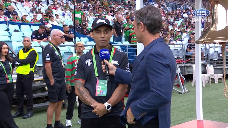 Merritt grateful to ring Legacy Bell