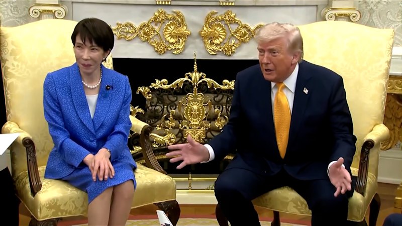 Trump jokes about Pearl Harbour with Japanese PM to explain surprise Iran attack