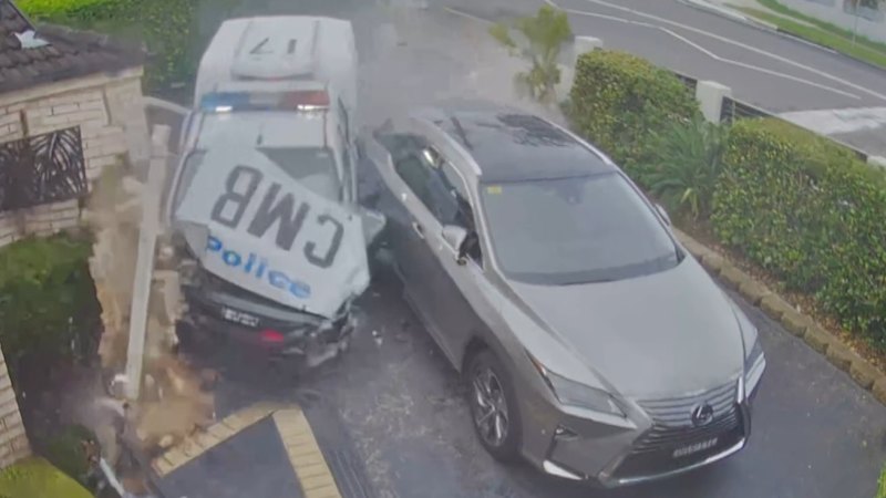 Police car crashes into family home for second time in two years