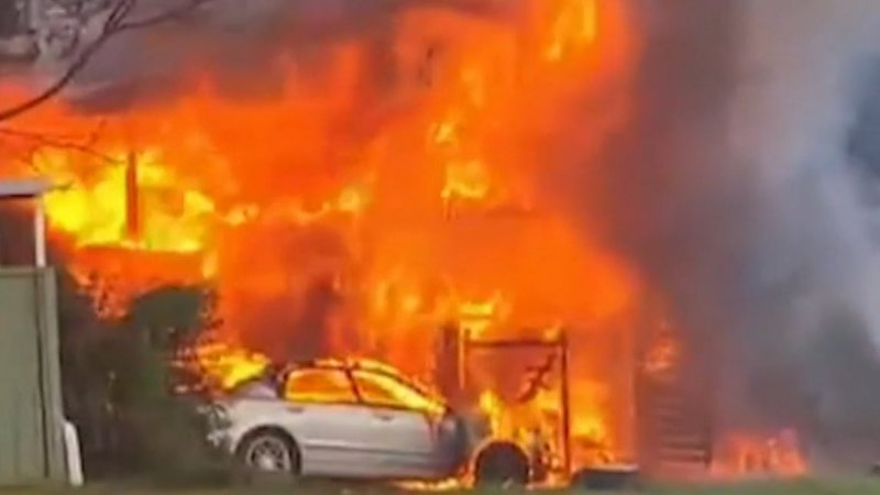 Two dead after horrific blaze destroys home within minutes