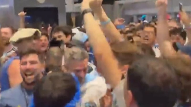 Argentina fans unite for surprise cause