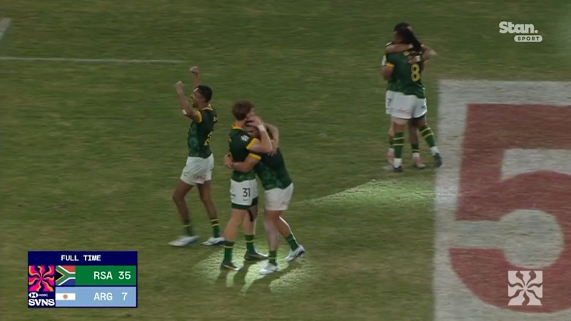 South Africa win first Hong Kong Sevens