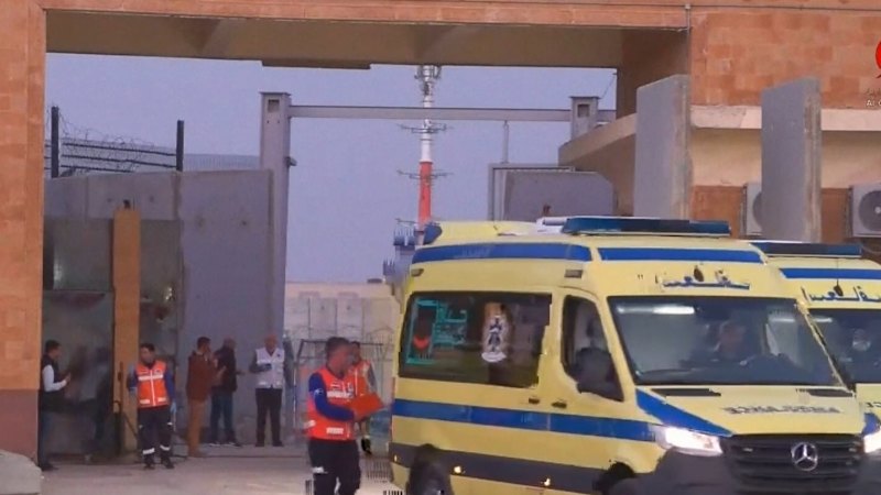 Rafah border crossing reopens for Gaza evacuees