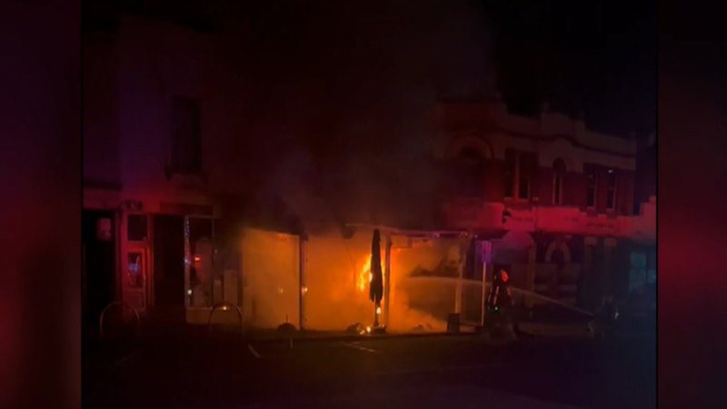 Ice cream shop firebombed again in Melbourne