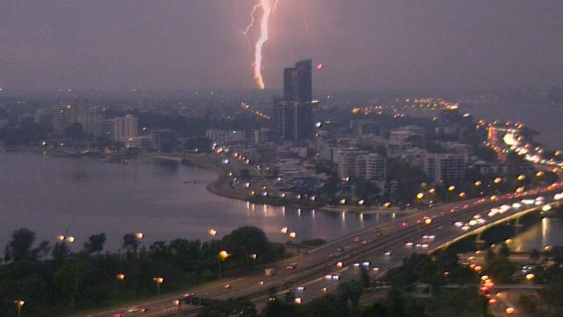 Perth to battered by severe storm